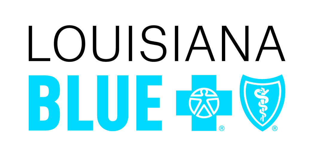 Louisiana Blue Logo Cmyk Stacked Filled